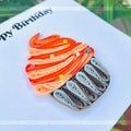 Handmade Cupcake Design: Quilling Card by VONDERLY | Eco-Friendly Birthday Greeting Card - Vonderly